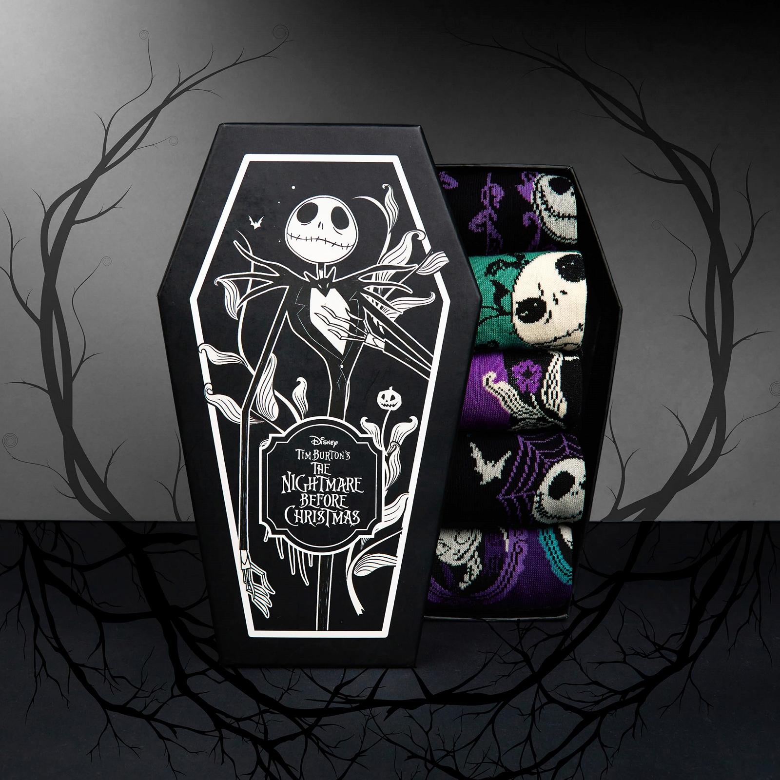 Женские носки Disney, набор 5 пар, чулки с рисунками Stitch, Minnie, Villains и другие, подарки для женщин и девушек-подростков, фото №5