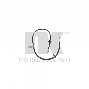 Трос стояночного тормоза NK 903404 для HYUNDAI, правый - Фото 1