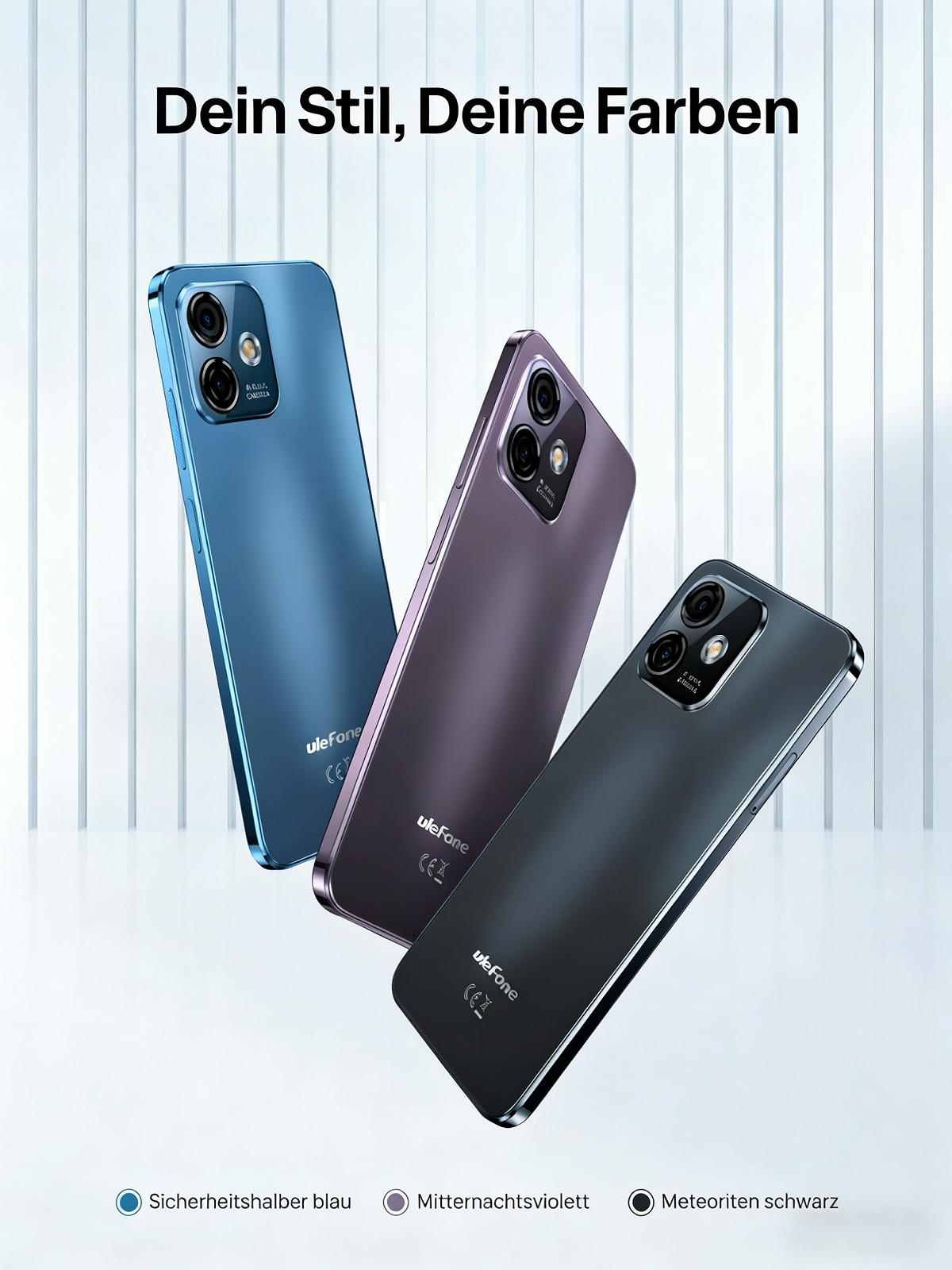 Смартфон Ulefone Note 16Pro 16/128ГБ 50+8МП 6,52" HD+ 4G Dual SIM Blue, фото №7