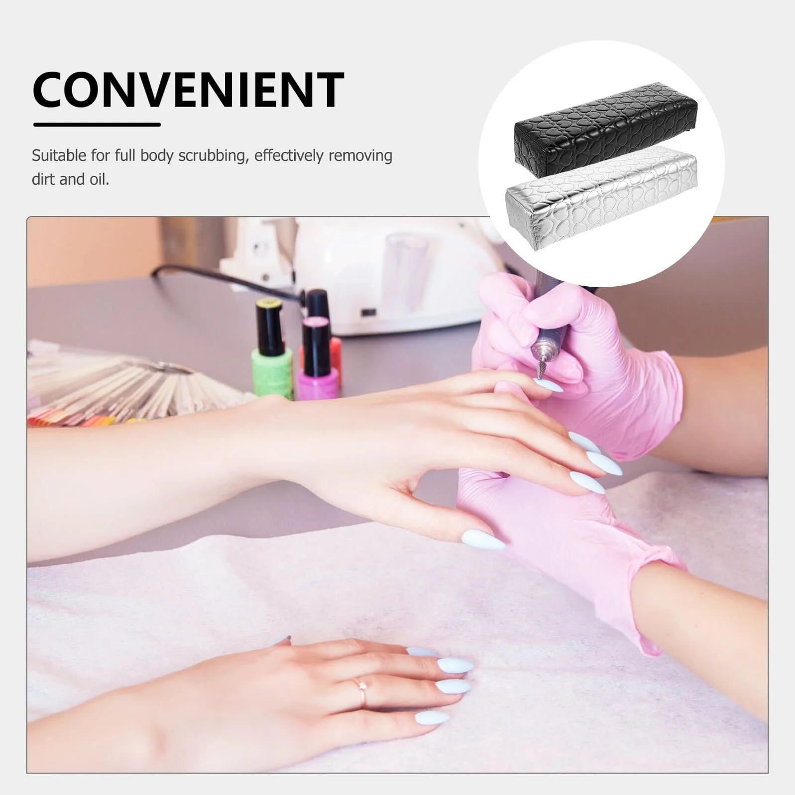 Підставка для рук VALICLUD 2 шт. Шкіряна, фото №3