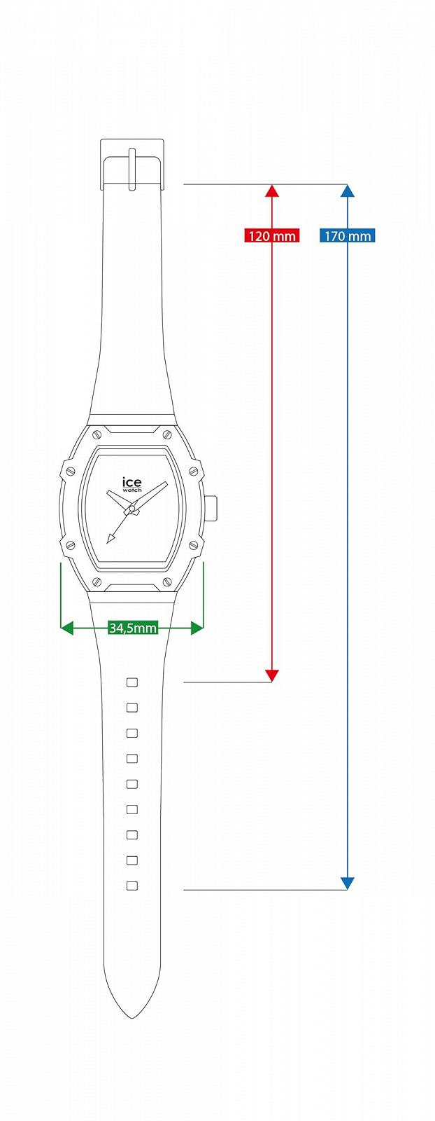 Часы ICE-WATCH Ice Boliday Женские с силиконовым ремешком (маленький), фото №5