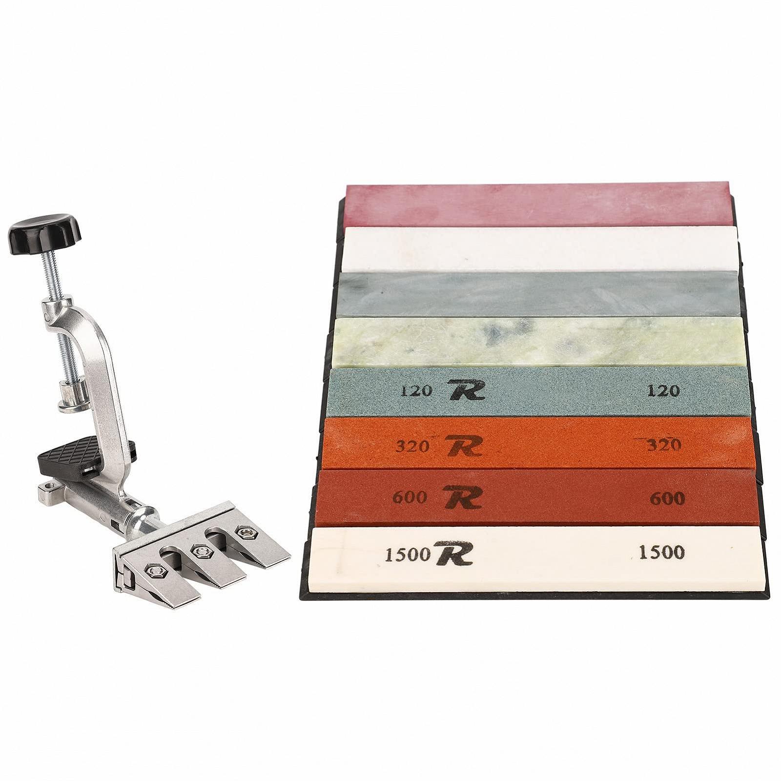 Точильна система KIMISS Vertical Bar Stone Sharpening System вертикальна професійна для кухонних ножів, фото №7