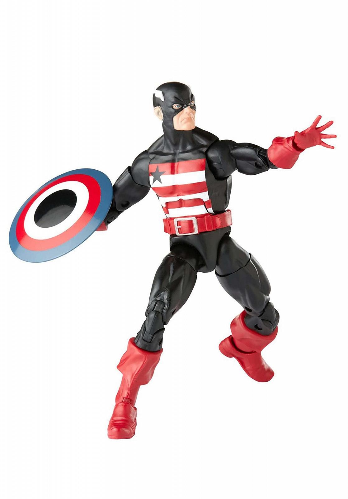 Фигурка U.S. Agent Marvel Legends Series, 15 см, аксессуар, 2 элемента Build-A-Figure, фото №6