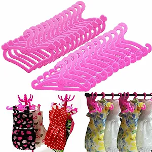 Купити Іграшкові вішаки для одягу Пластикові Рожеві Міні для лялькового одягу Комплект 200 підвісок - Фото 1 Іграшкові вішаки для одягу Пластикові Рожеві Міні для лялькового одягу Комплект 200 підвісок - Фото 1