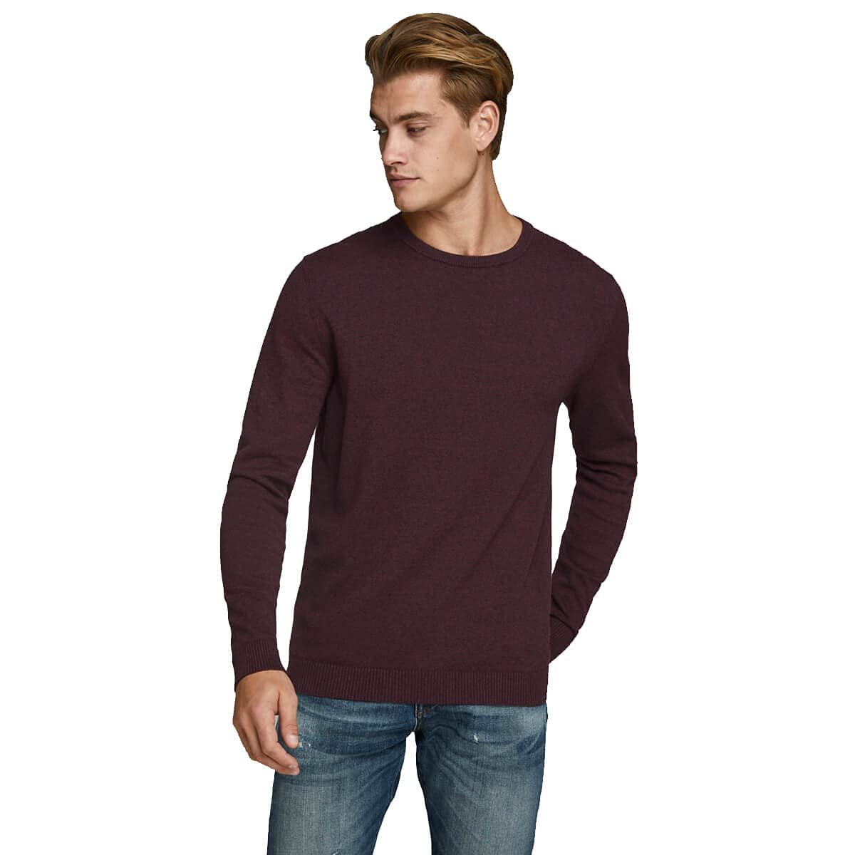 Джемпер JACK & JONES Jjebasic Knit Crew Neck Noos Чоловічий, фото №1