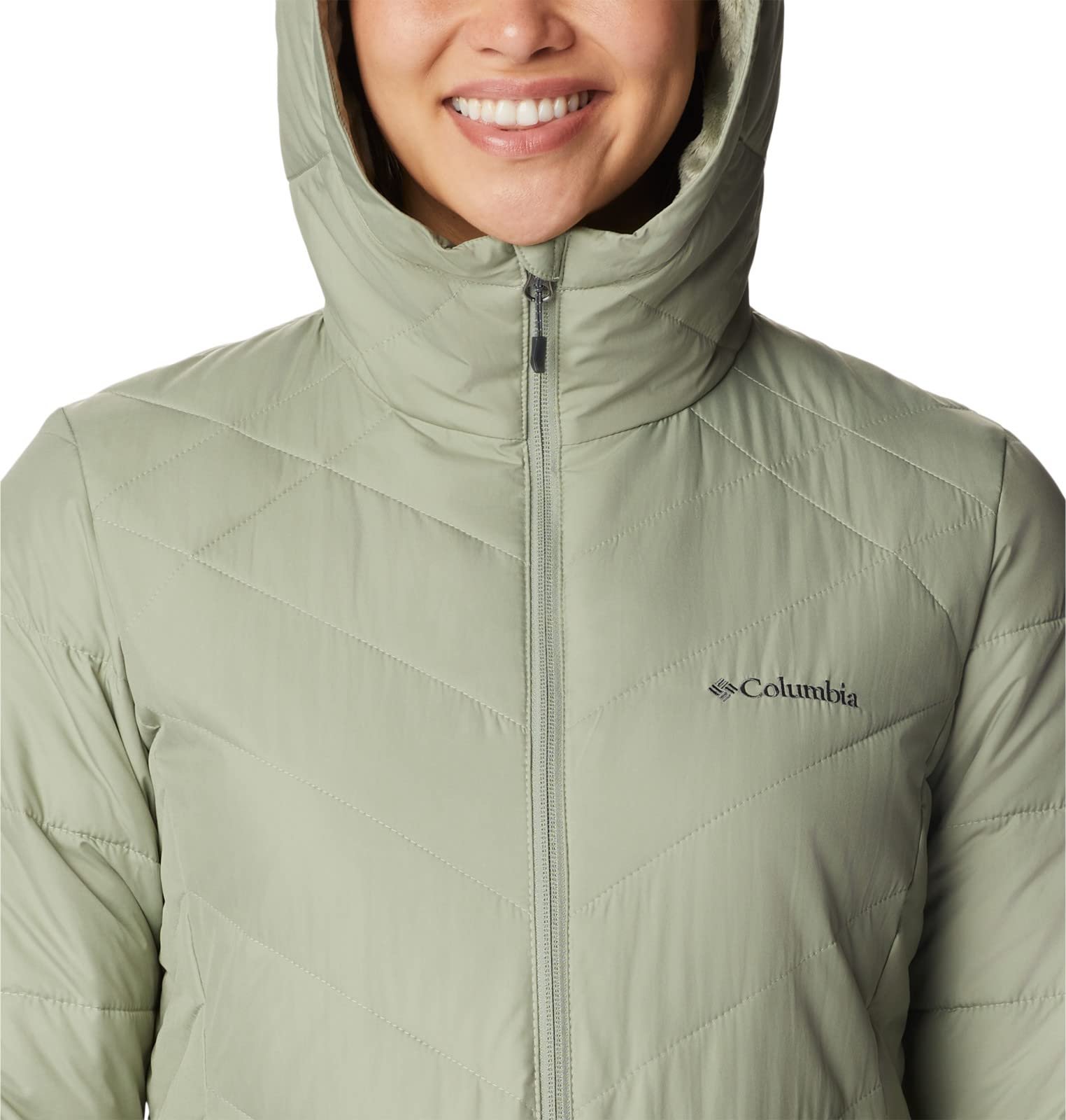 Куртка с капюшоном Columbia Heavenly Long Hooded Jacket, фото №2