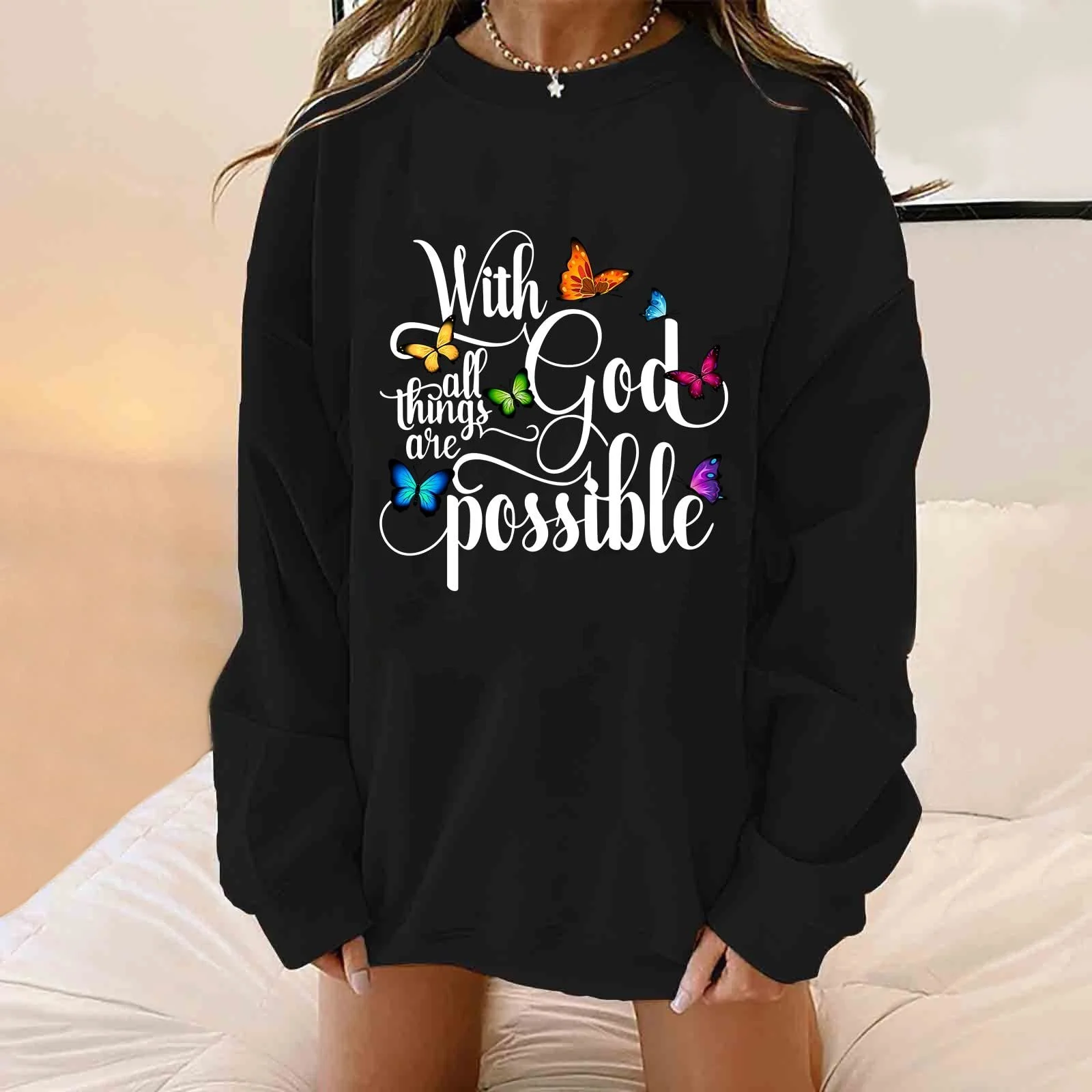 Женский свитшот Generisch Лето Хэллоуин, фото №2 Женский свитшот Generisch Лето Хэллоуин, фото №2