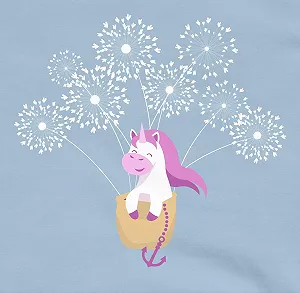 Дитячий світшот Shirtracer Єдиноріг Кульбаба synthetic.ua - Фото 1