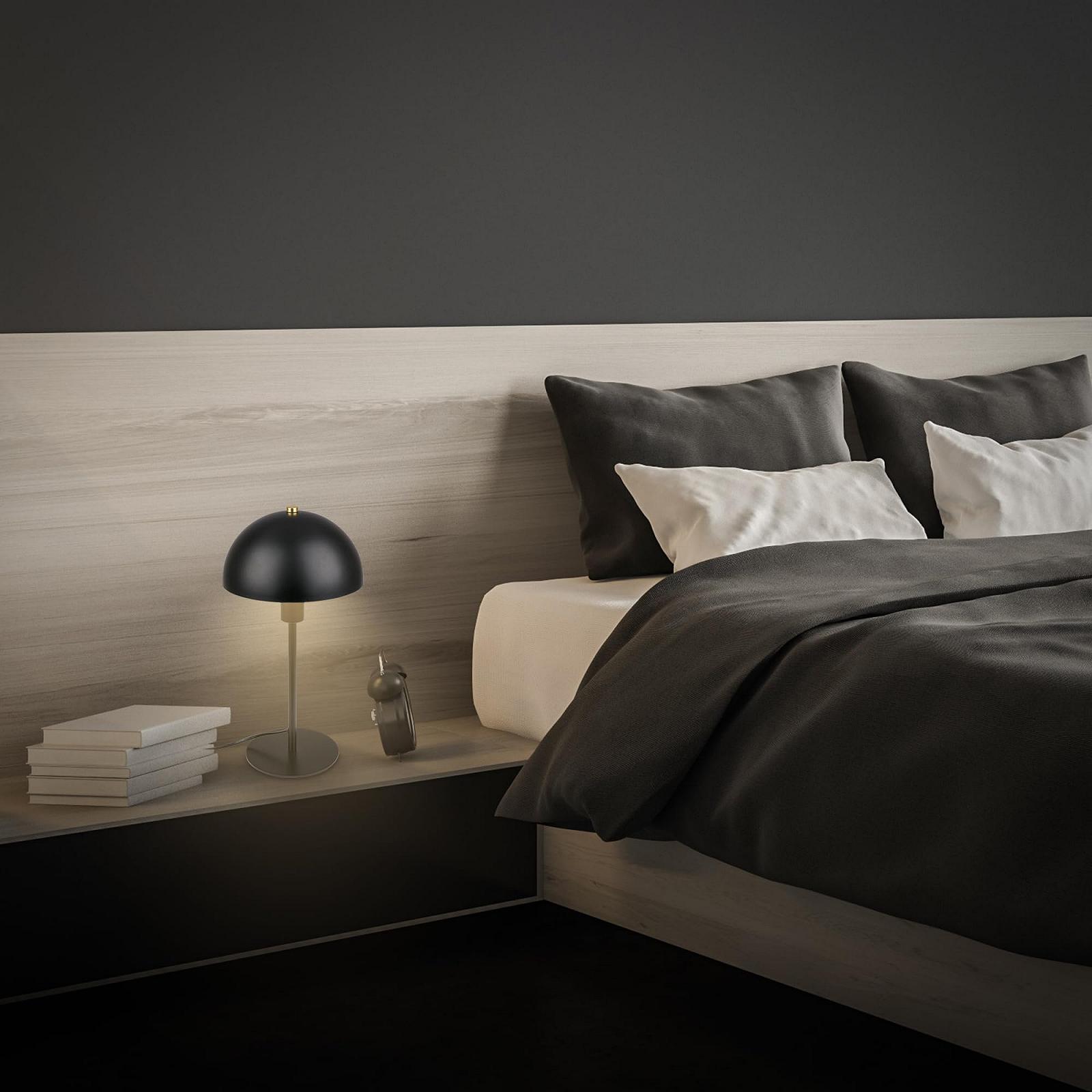 Настольная лампа BRILONER с выключателем на кабеле цоколь E14 18 x 35 см черная, фото №3