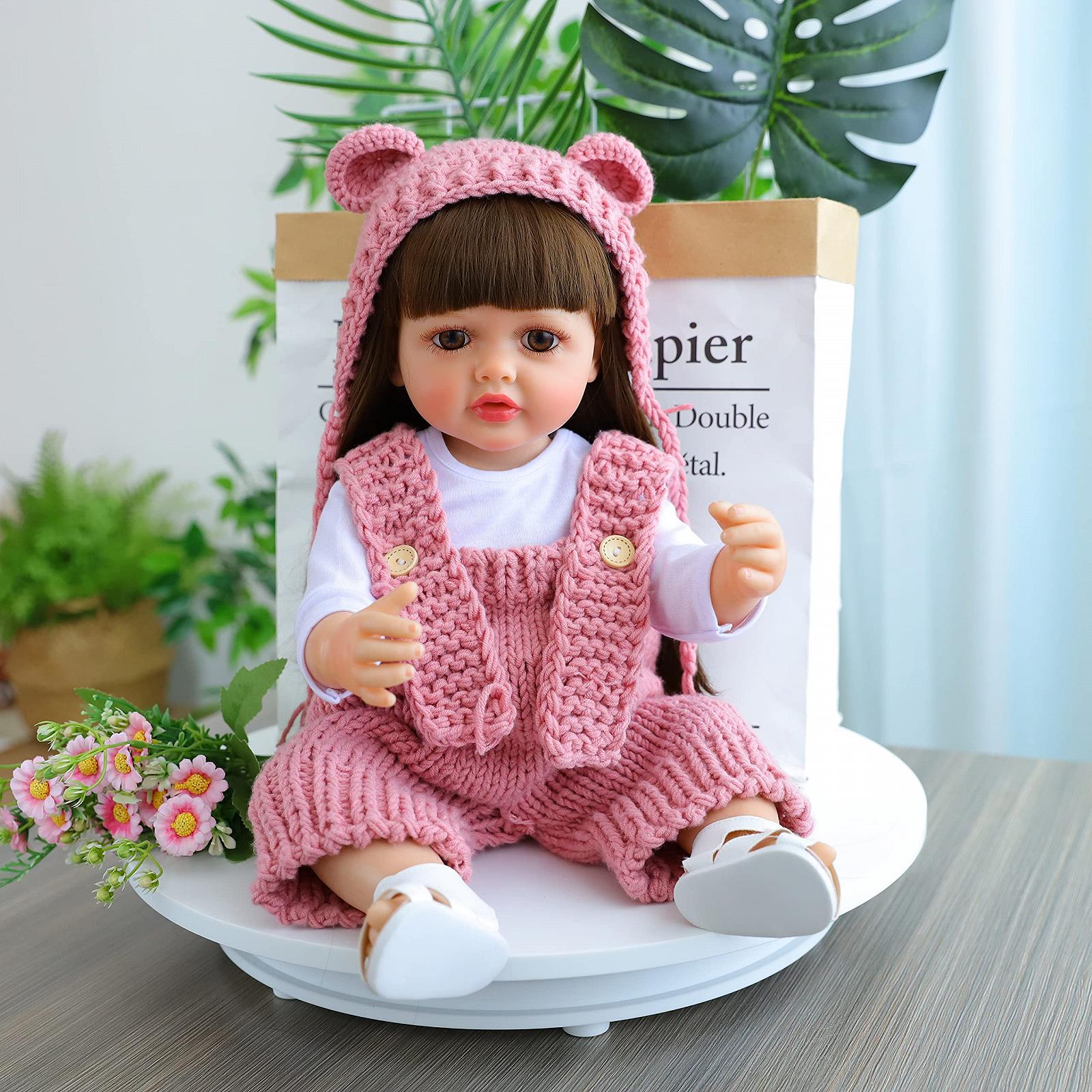 Кукла Binxing Yts Reborn Baby 55 см Мягкий Силиконовый Винил 22 Дюйма Реалистичная Новорожденная Кукла Магнитный Рот Ручная Работа, фото №1