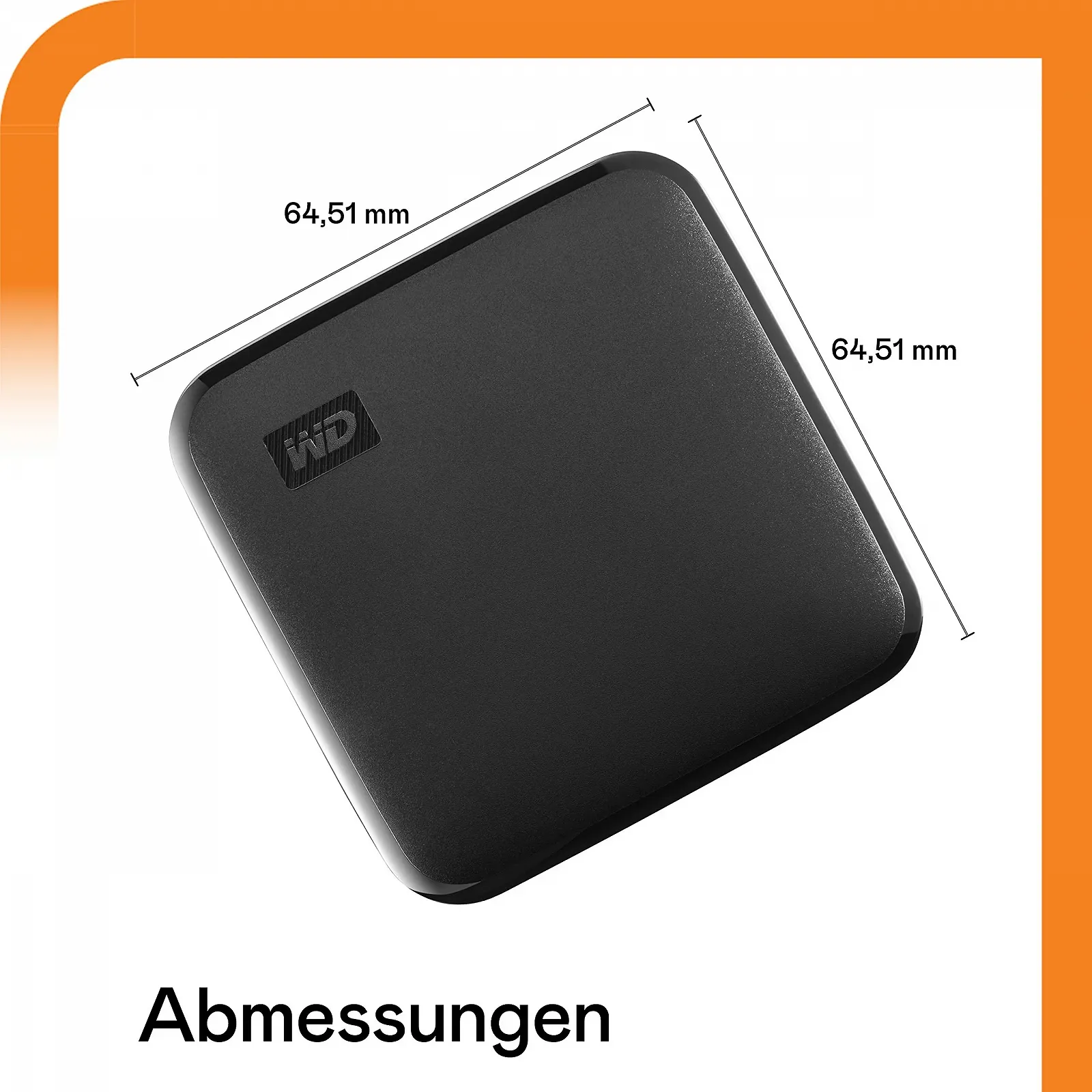 Внешний SSD накопитель WD Elements SE SSD 1 TB USB 3.0 400 MB/s Grey, фото №3