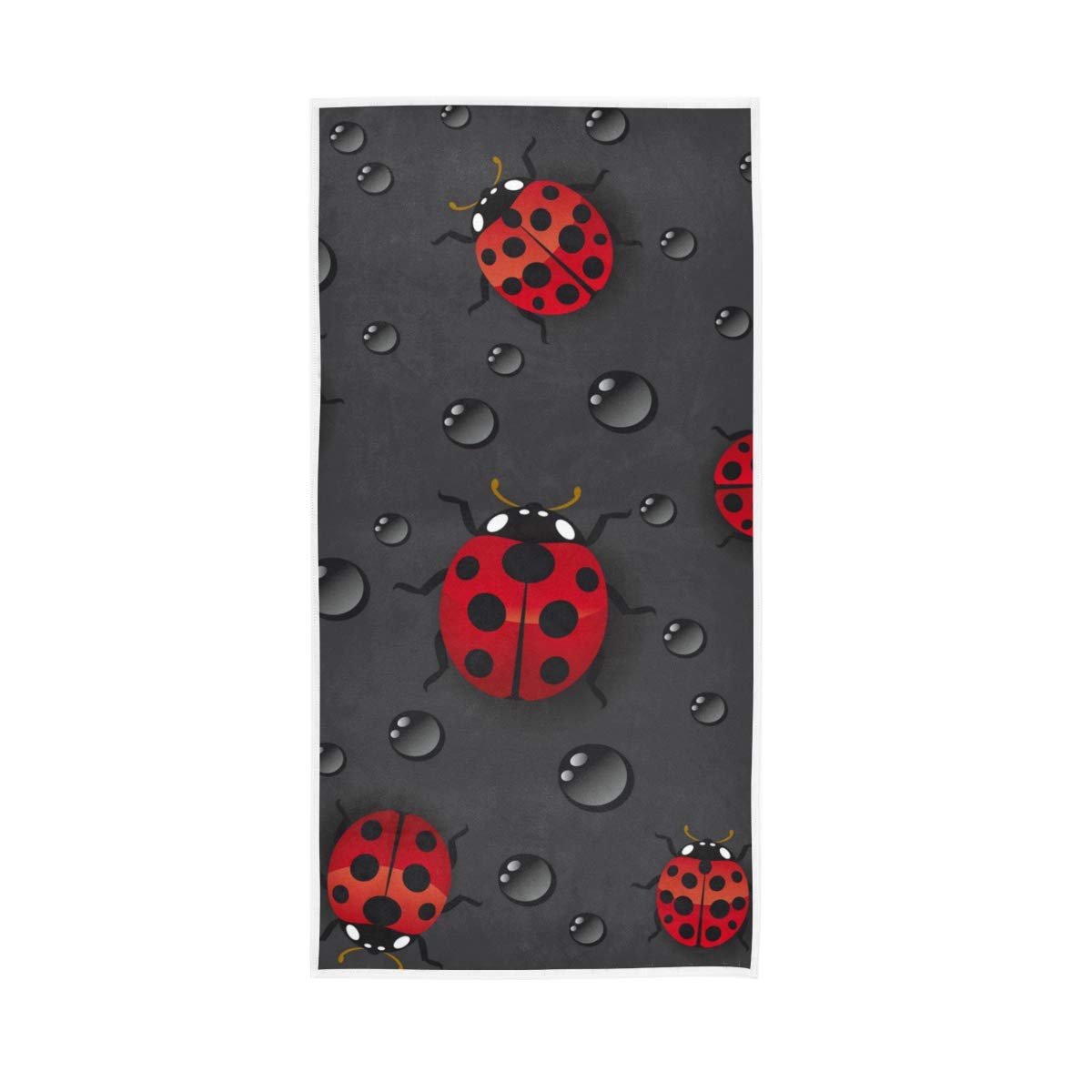 Рушник Ladybird Water Drops бавовна/поліестер м'який дихаючий 30 x 15 дюймів, фото №1