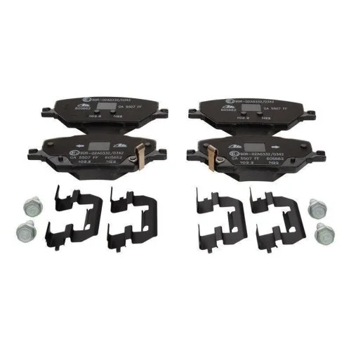 Комплект гальмівних колодок, дискове гальмо ATE 13.0460-5662.2 для FIAT JEEP передня вісь, фото №3 Комплект гальмівних колодок, дискове гальмо ATE 13.0460-5662.2 для FIAT JEEP передня вісь, фото №3