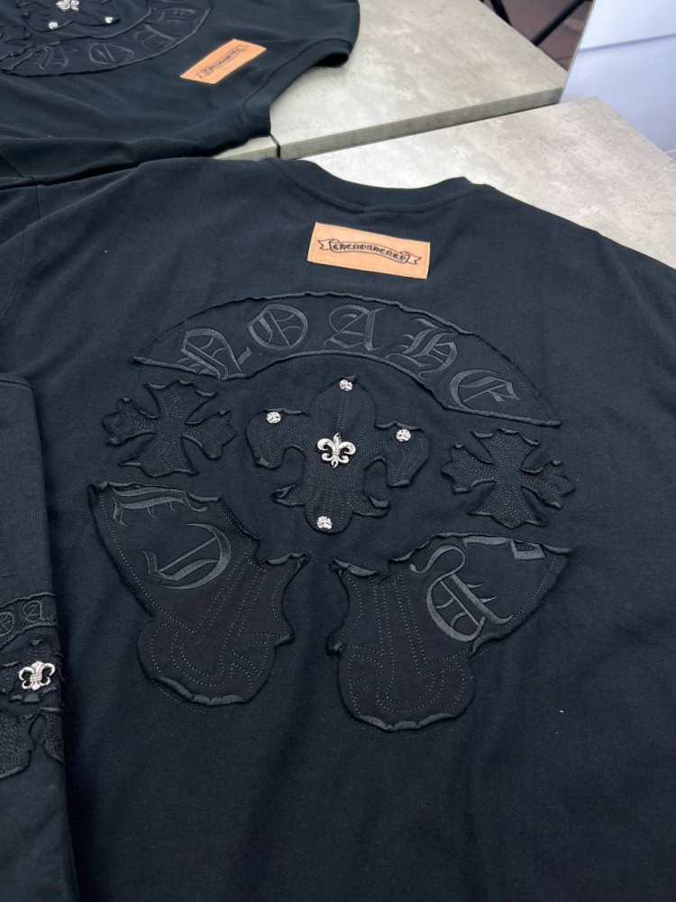 Футболка Chrome Hearts Logo Black f658, фото №7