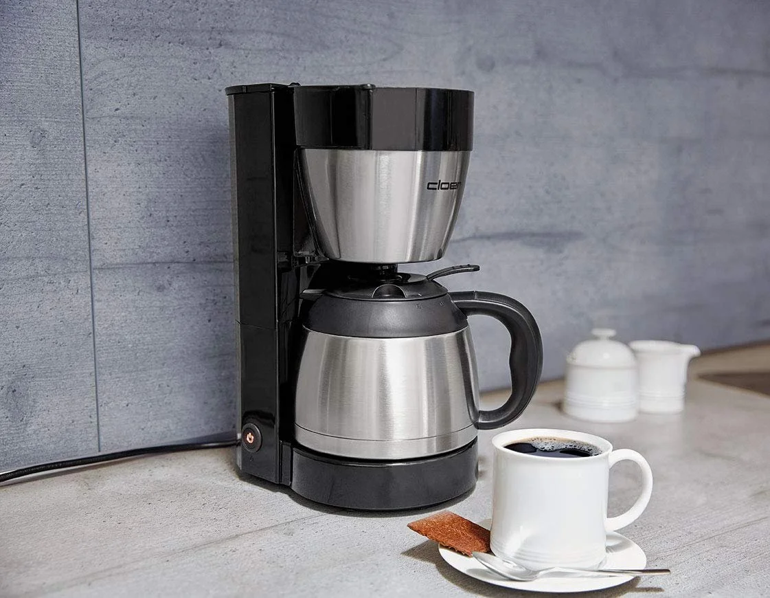 Фільтр-кавоварка Cloer 5009 800 W з термоглечиком із нержавіючої сталі Чорна, фото №7