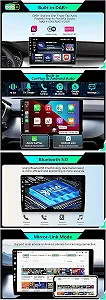 Штатная автомагнитола BXLIYER для Fiat Ducato/Citroen Jumper/Peugeot Boxer / 9" / Сенсорная / 4/64Гб / Android 13 / Apple CarPlay / Android Auto / Bluetooth / WI-FI / GPS / DAB+ synthetic.ua - Фото 1