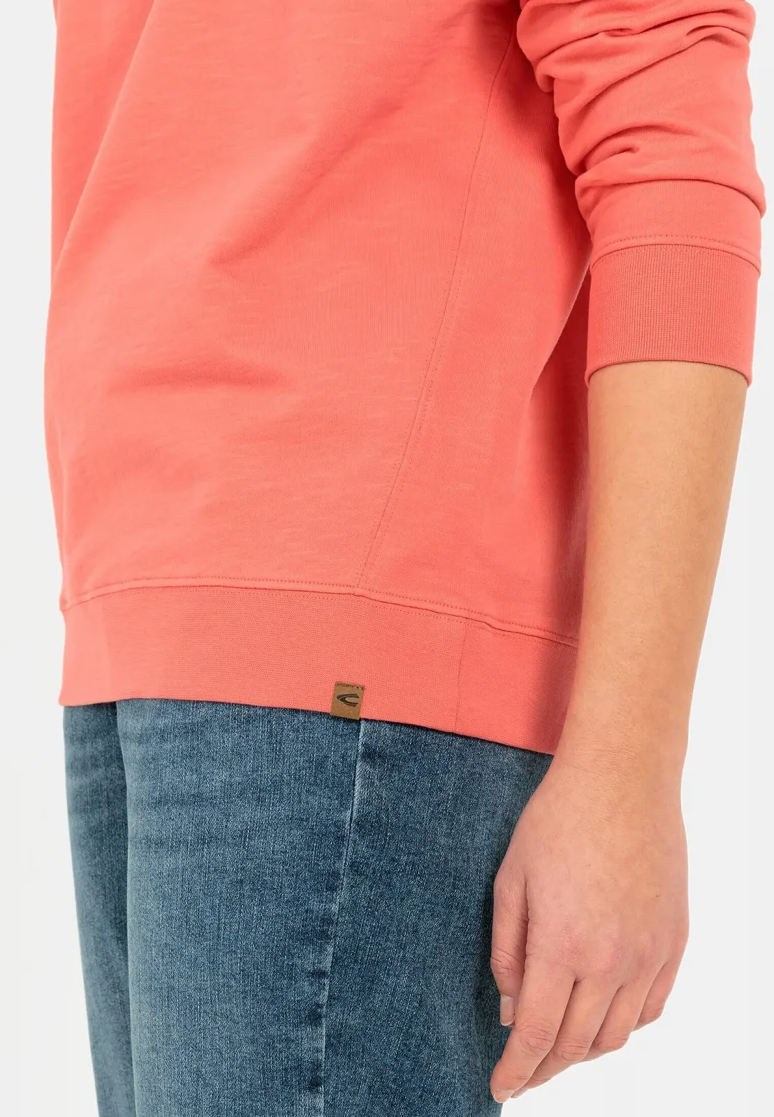 Жіночий світшот Troyer Collar camel active, фото №6