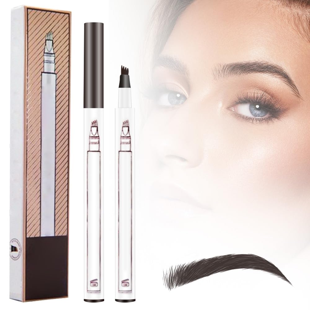 Олівець для брів Micro 2024 з аплікатором-вилочкою водостійкий 1# Chestnut, фото №1 Олівець для брів Micro 2024 з аплікатором-вилочкою водостійкий 1# Chestnut, фото №1