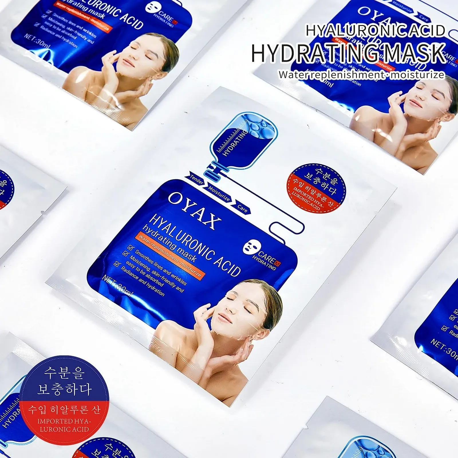 Тканинна Маска для Обличчя Hyaluron Hydra Bomb, фото №9