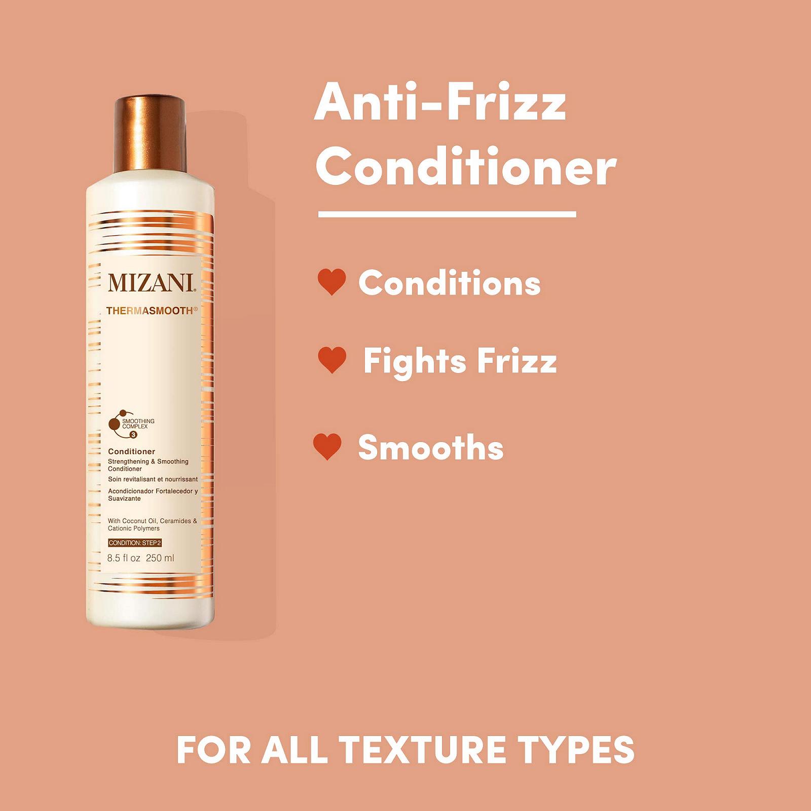 Кондиціонер MIZANI Thermasmooth проти пухнастості 500 мл, фото №3 Кондиціонер MIZANI Thermasmooth проти пухнастості 500 мл, фото №3