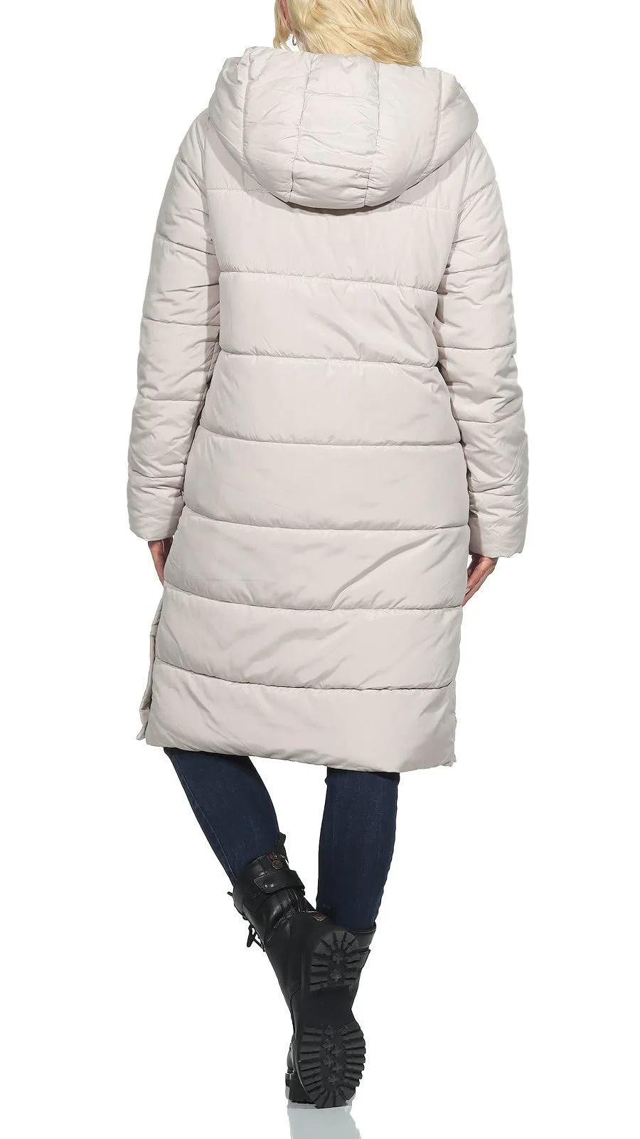 Женское стеганое пальто с капюшоном Hailys Ca44rlotta, фото №4 Женское стеганое пальто с капюшоном Hailys Ca44rlotta, фото №4