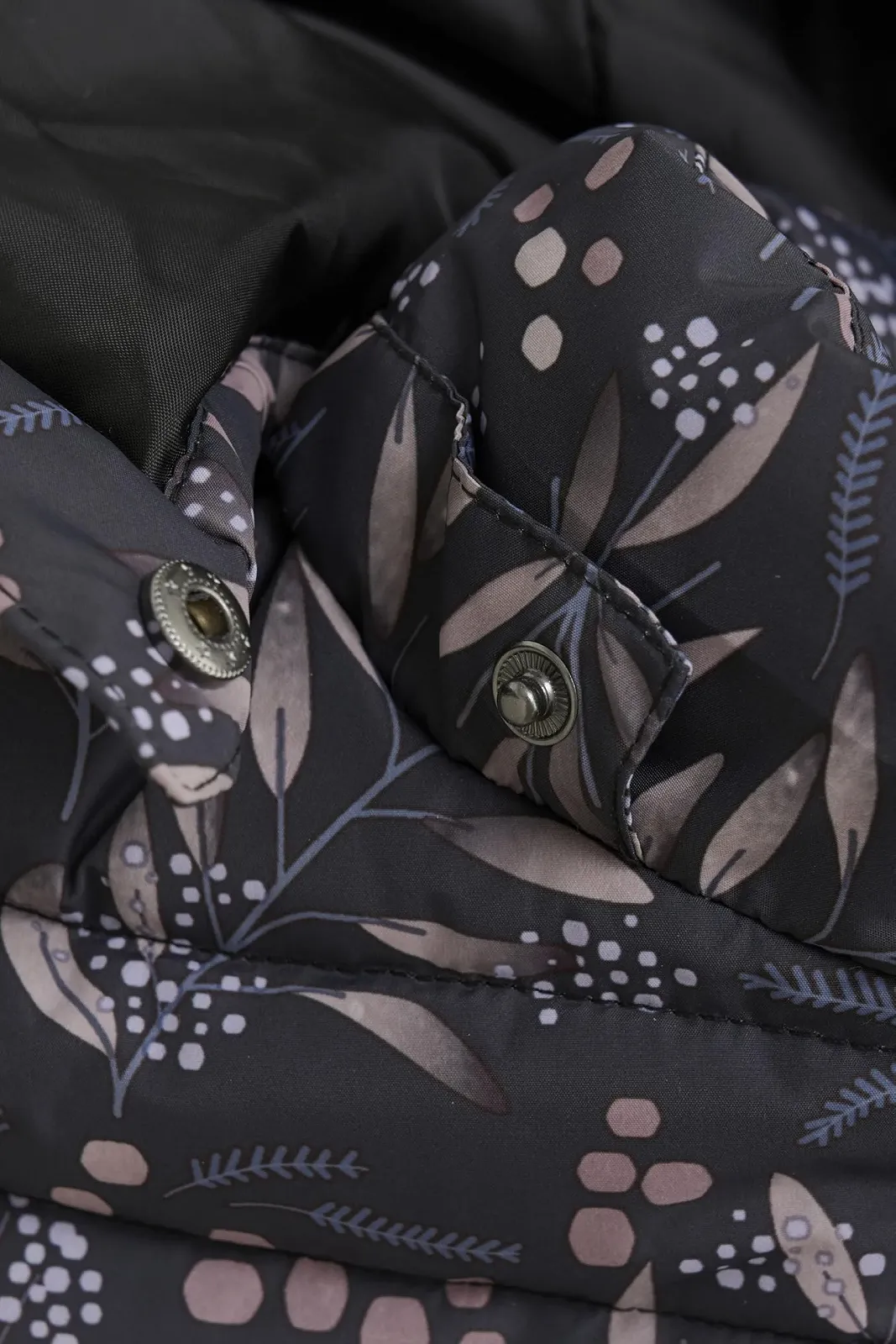 Куртка стьобана Color Kids COJacket Дитяча на блискавці з капюшоном Візерункова Regular Fit, фото №4