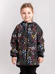 Софтшел куртка Unuo Дитяча з флісовою підкладкою і капюшоном, водовідштовхувальна та вітрозахисна, функціональна на блискавці, дихаюча дитяча Basic synthetic.ua - Фото 1