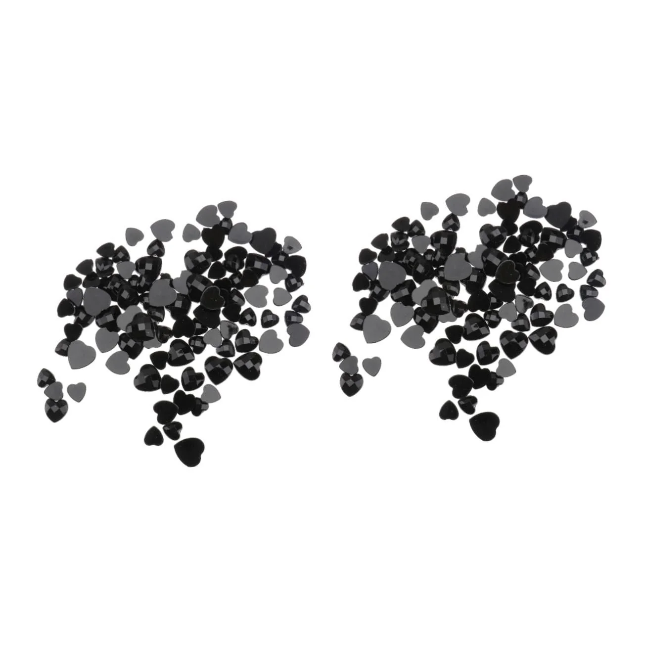 Стрази Healvian 2 набори Кришталеві AB Стрази Камінці у формі серця та кристали брелоки аксесуари для мобільних телефонів, фото №1