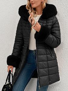 Куртка Geschallino зі штучної шкіри жіноча, коротка synthetic.ua - Фото 1