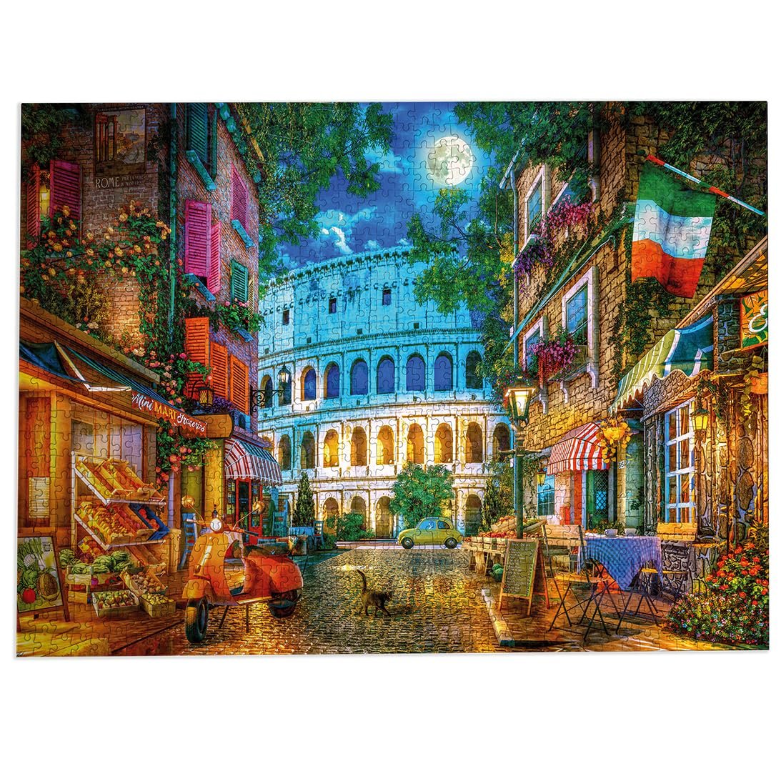 Пазл Gibsons Games The Colosseum by Moonlight 1000 элементов 100% переработанный картон, фото №7