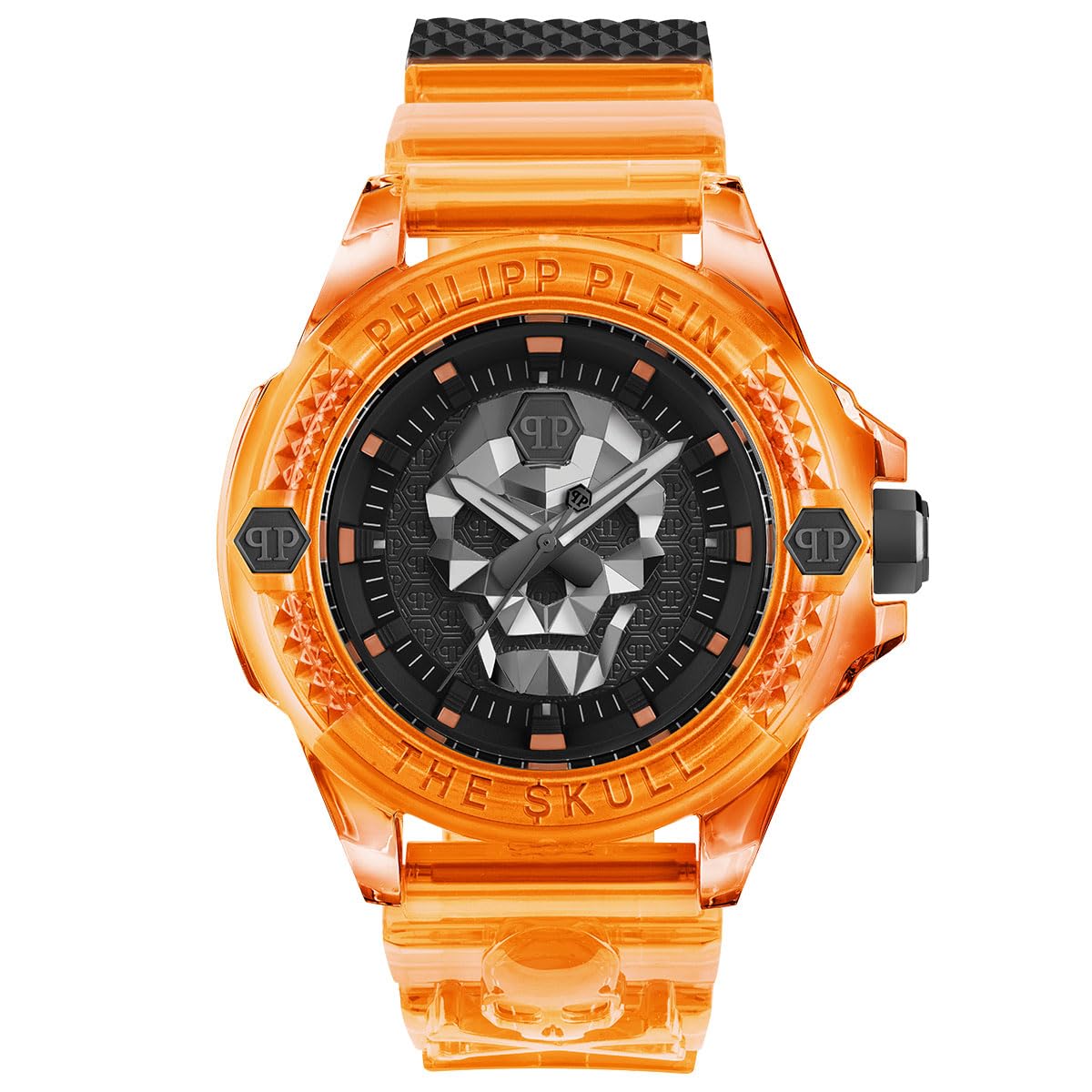 Часы Philipp Plein $Kull Scuba Duba Edition Мужские Унисекс Аналоговые Кварцевые Силиконовые, фото №1