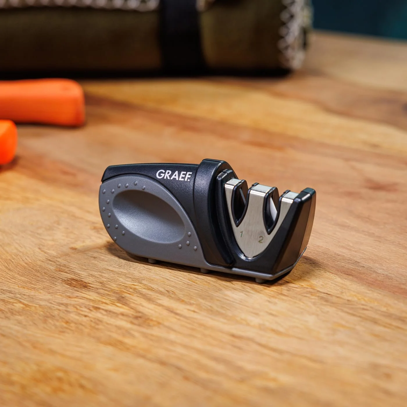 Ручная точилка для ножей GRAEF Piccolo угол заточки 20° эргономичная ручка, фото №6