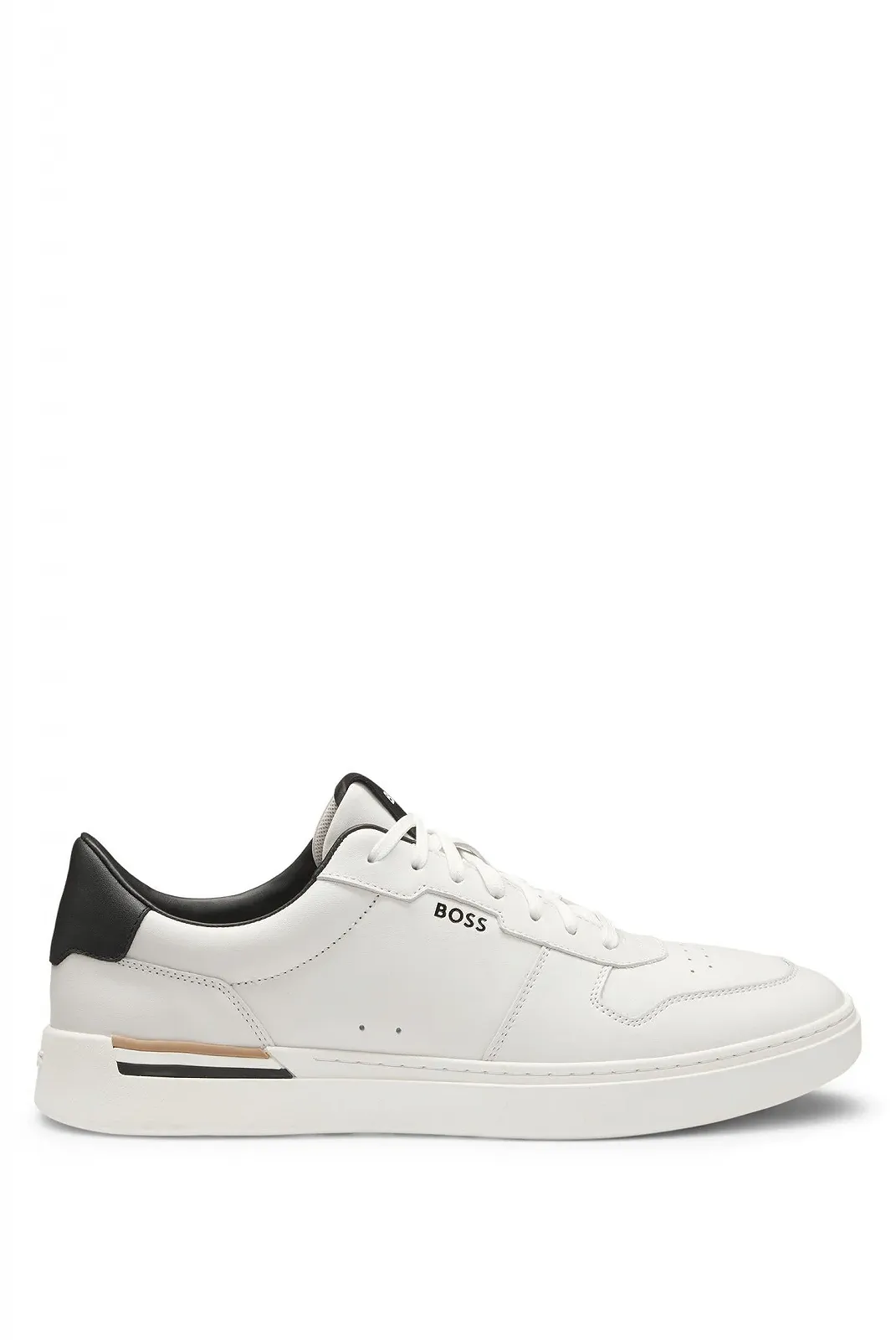 Кросівки BOSS Clint Tenn Signature Stripe Шкіряні, фото №1 Кросівки BOSS Clint Tenn Signature Stripe Шкіряні, фото №1