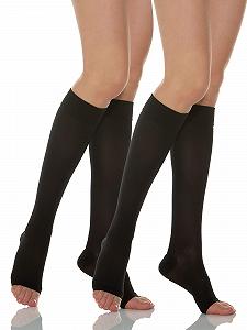 Чулки Relaxsan Basic 950A Компрессионные Открытый Носок 280 Den 22-27 мм рт.ст. - Фото 1