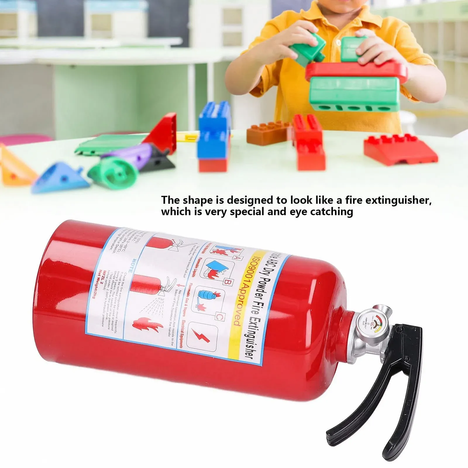 Скарбничка Qcwwy Вогнегасник пластикова алюмінієва, фото №8