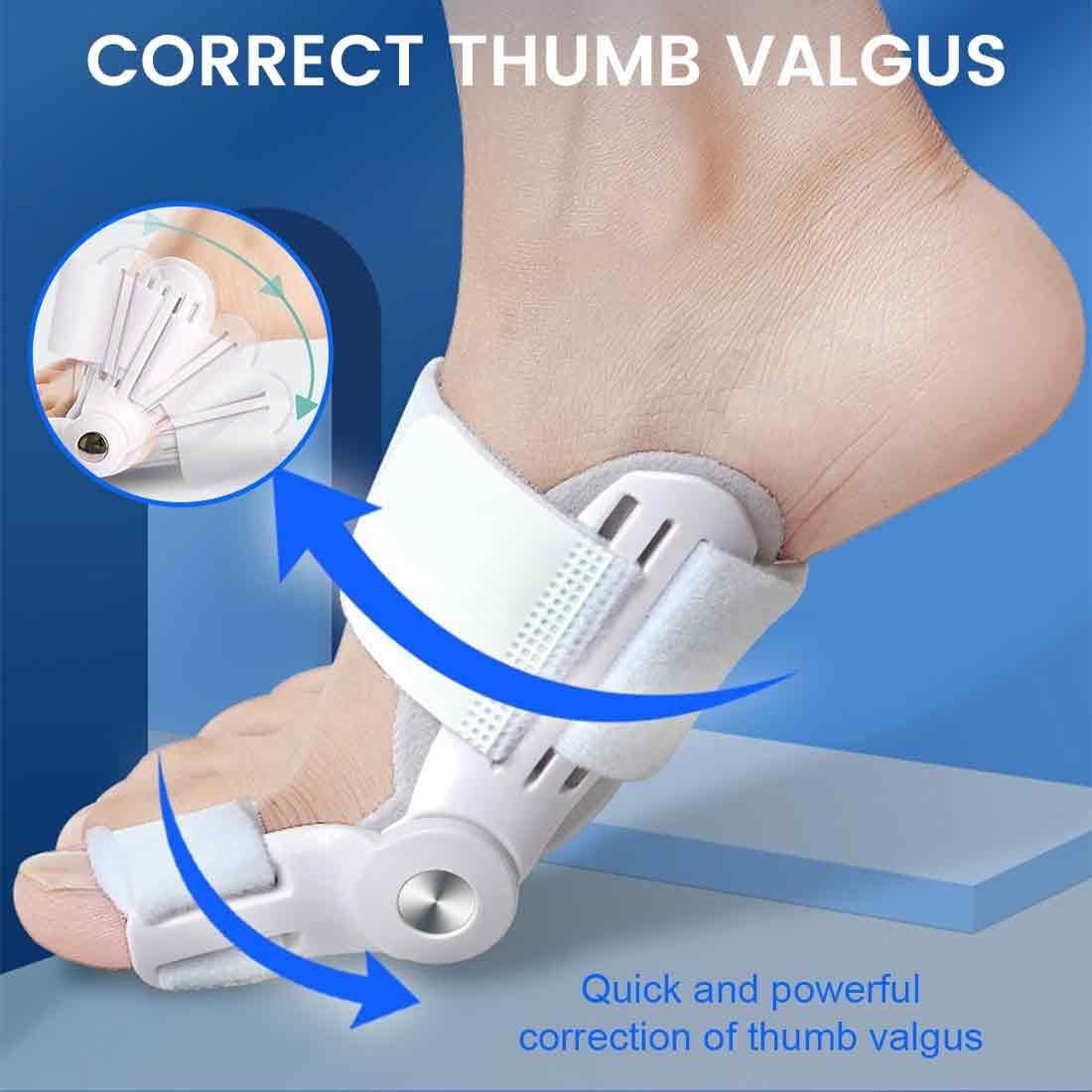 Регульовані, бандаж для Hallux Valgus для чоловіків і жінок, роздільник для великого пальця ноги Hallux Valgus (розмір 34-45), фото №4 Регульовані, бандаж для Hallux Valgus для чоловіків і жінок, роздільник для великого пальця ноги Hallux Valgus (розмір 34-45), фото №4