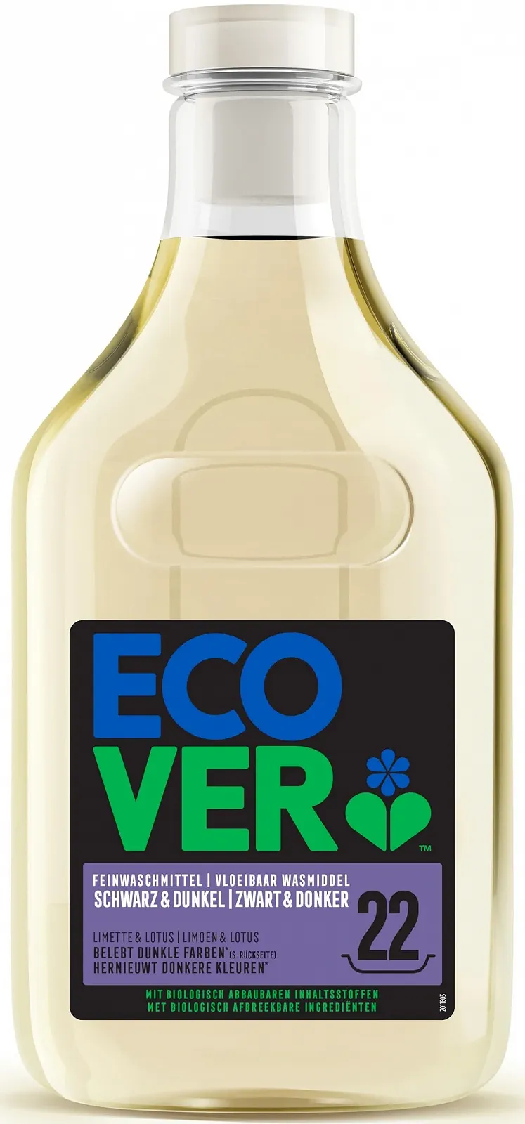 Гель для стирки Ecover Black & Dark Mild Лайм и Лотос, 1 л, фото №1 Гель для стирки Ecover Black & Dark Mild Лайм и Лотос, 1 л, фото №1