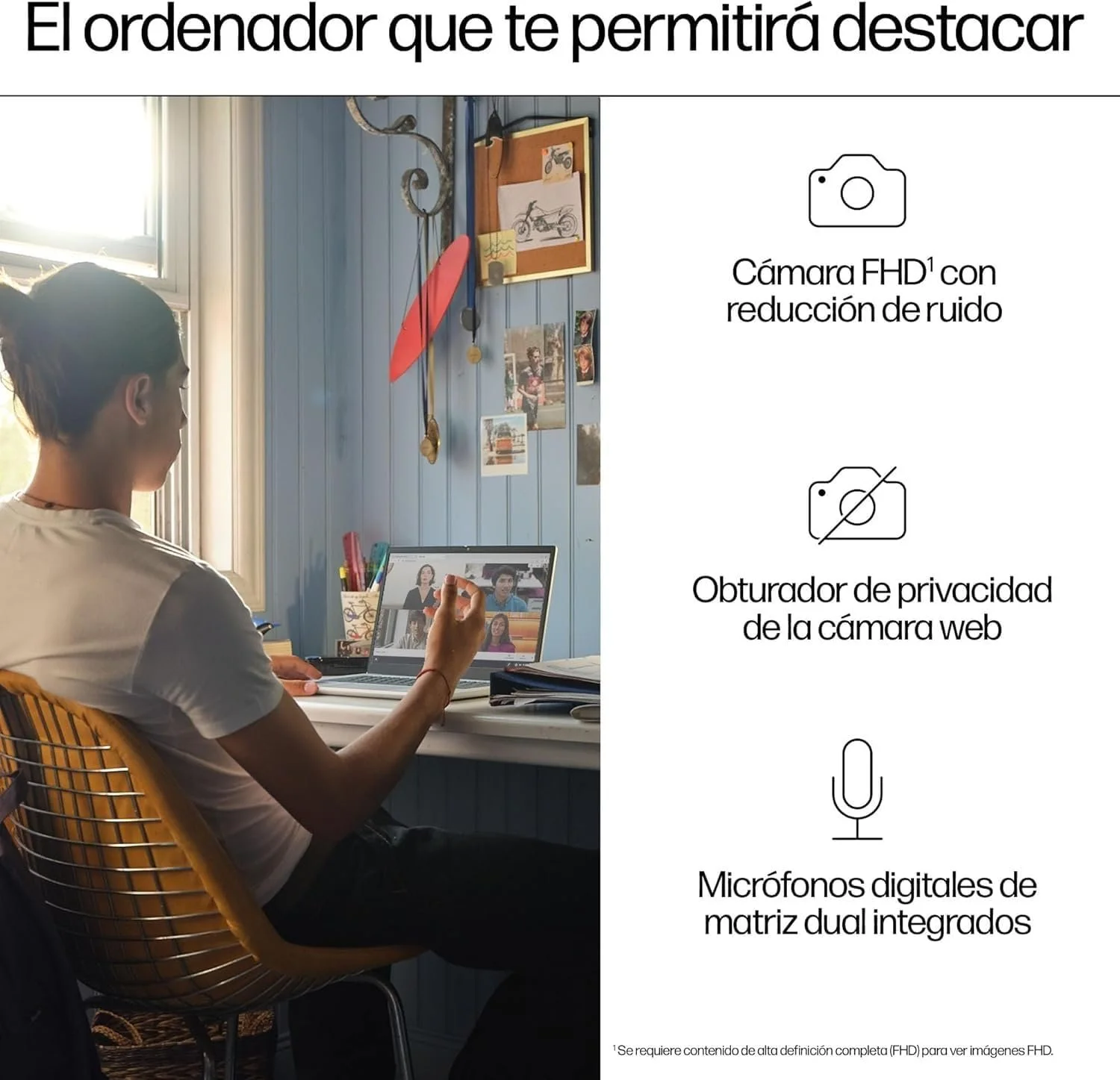 Ноутбук 14" HP Chromebook 14a-nf0002sf Intel N100 RAM 4GB SSD 128GB 11год батарея Chrome OS (UKR), фото №7