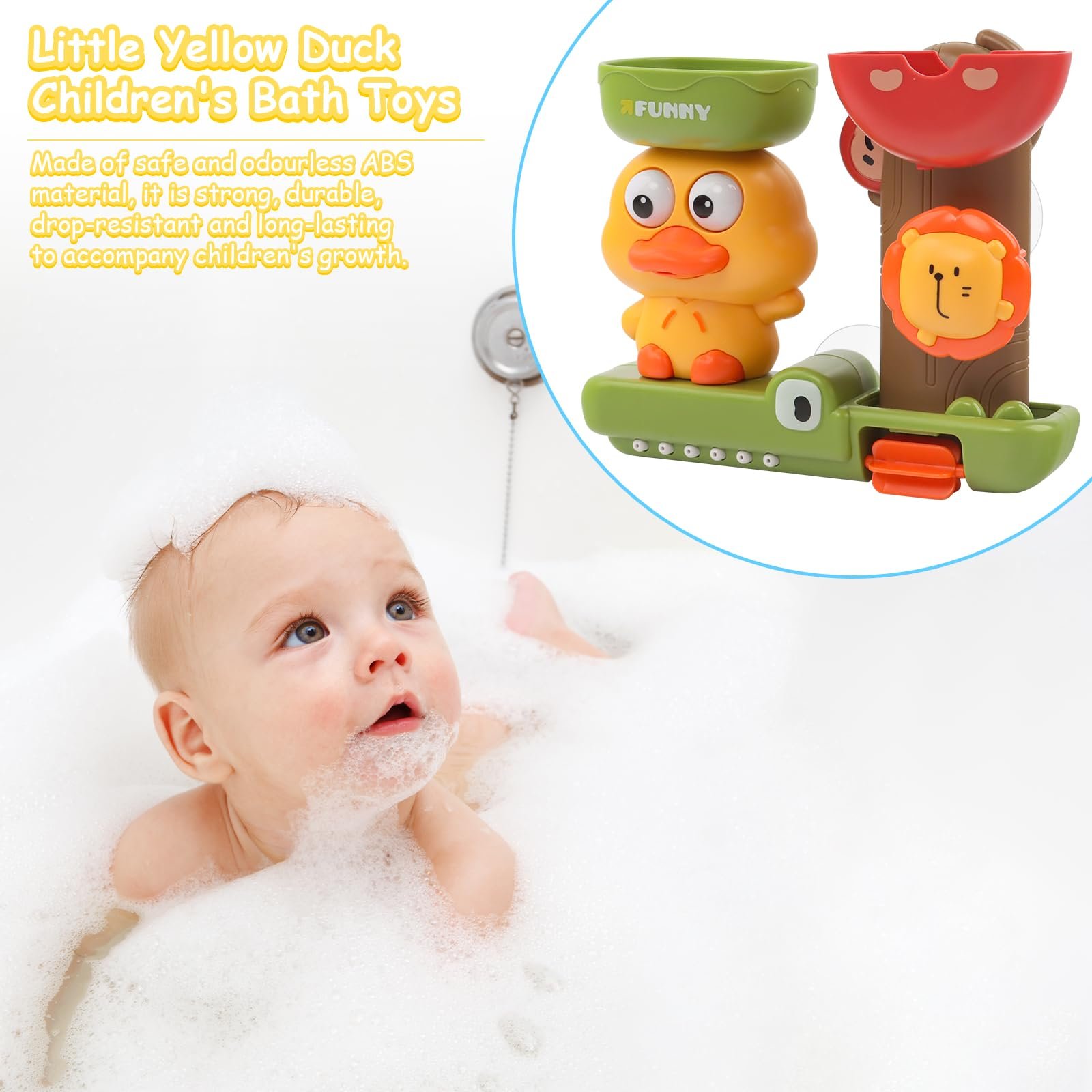 Игрушка для ванны Детская Утка, фото №4
