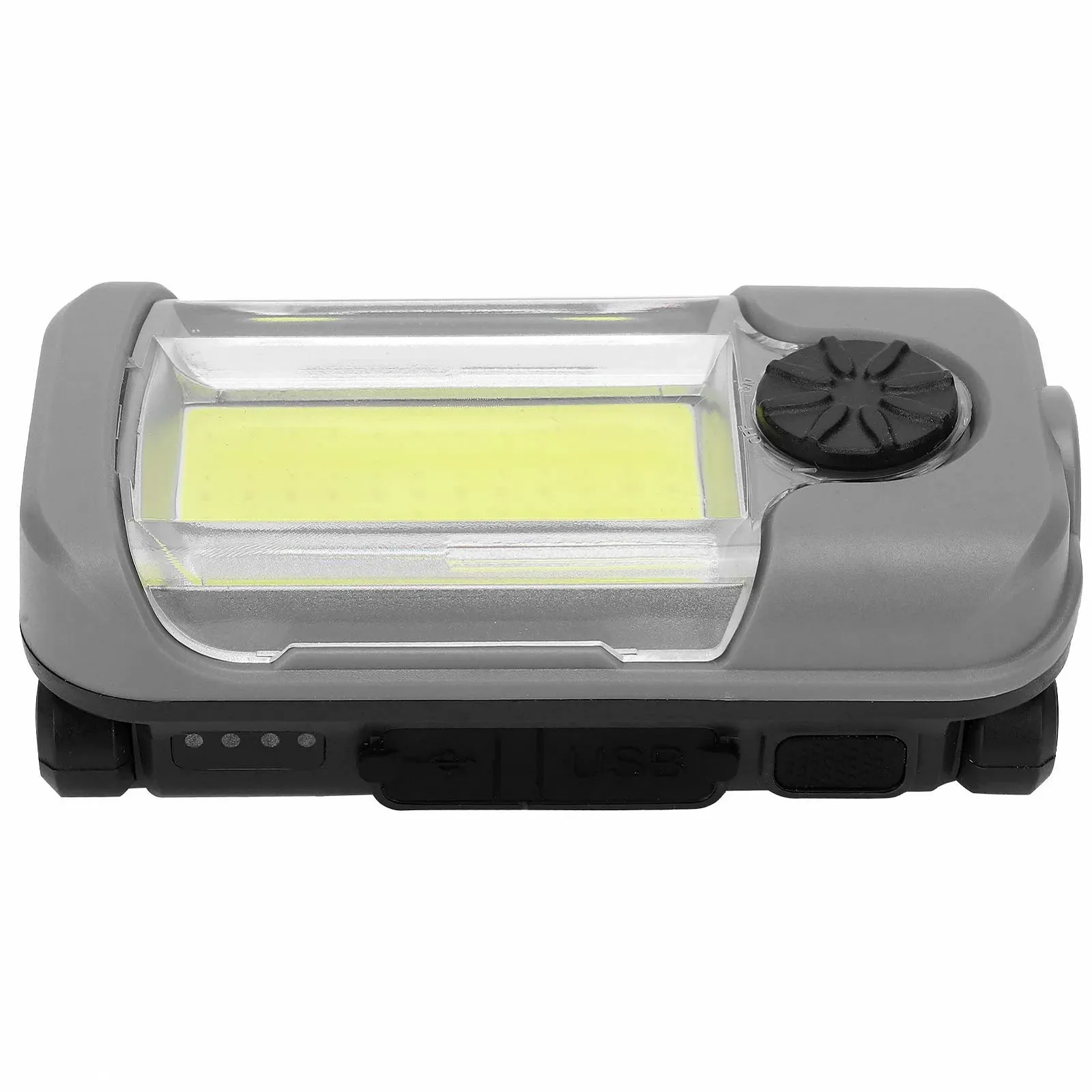 Фонарь Pilipane XPG Cob Рабочий фонарь USB Перезаряжаемый фонарь Складной фонарь Аварийный кемпинговый фонарь Портативный фонарь для приключений на открытом воздухе Кемпинг Пеший туризм Патруль ABS Материал Черный 10.5, фото №3