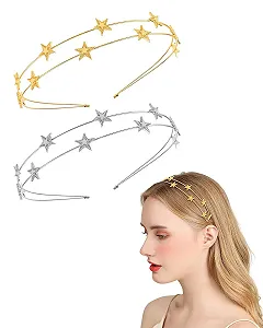 Набор из 2 металлических обручей на голову. - Фото 1