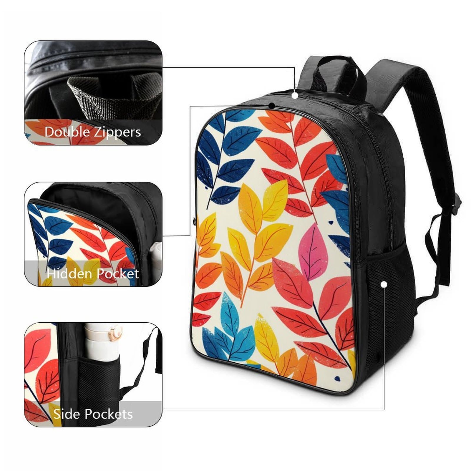 Ранец FPAKAKIIE Floral 40x28x16см, фото №3