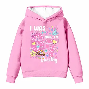 Худи Six Seven 67 Meme Y2K с длинными рукавами и принтом 67, удобные свитшоты, преппи пуловер для мальчиков и девочек, повседневное худи - Фото 1