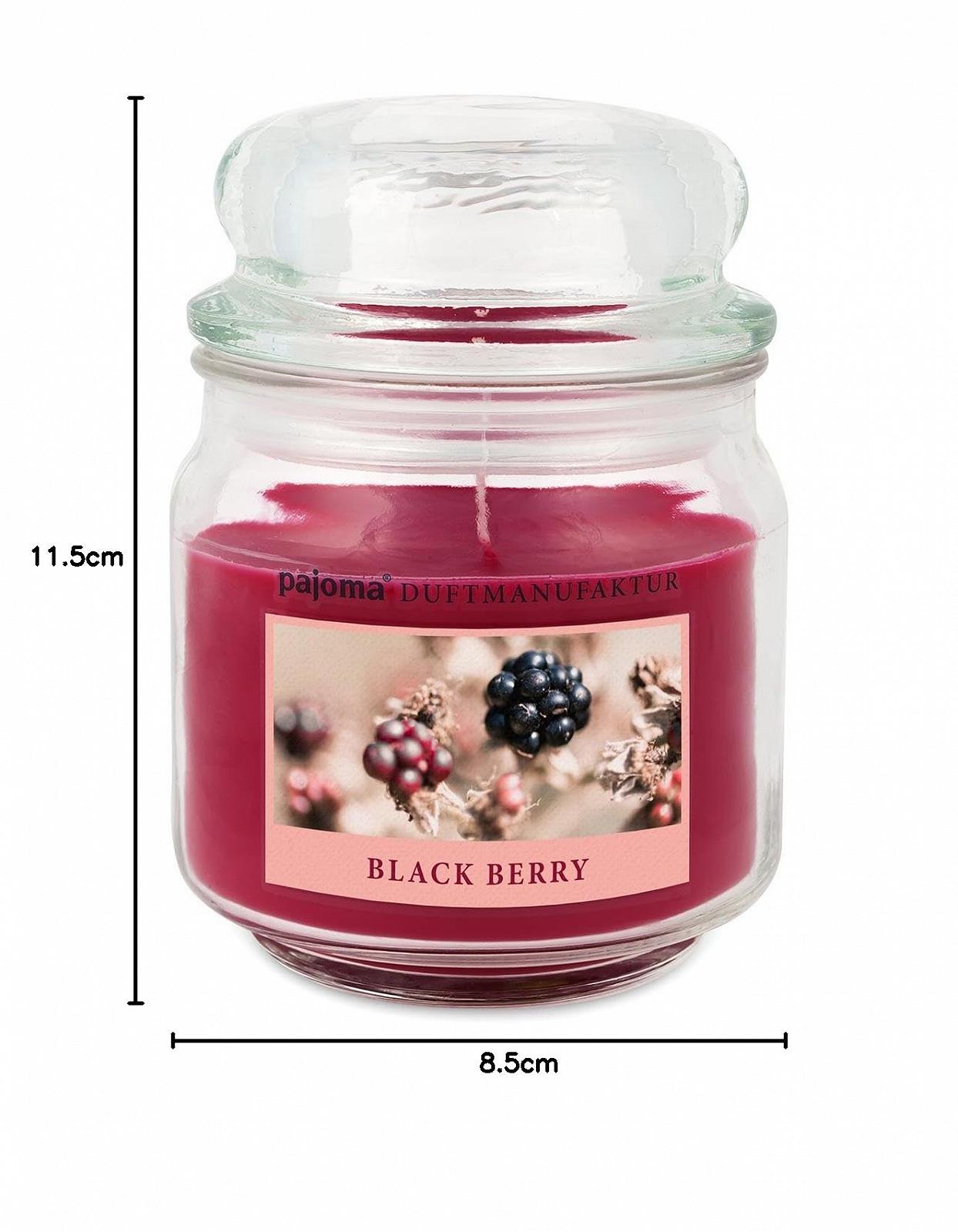Свічка ароматизована pajoma в банці 248 г Чорна ягода | Sweet Edition, фото №3 Свічка ароматизована pajoma в банці 248 г Чорна ягода | Sweet Edition, фото №3