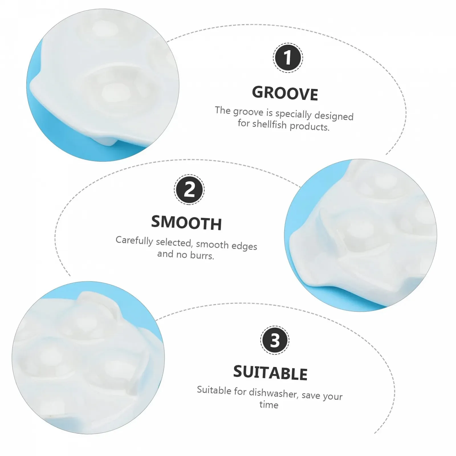 Форма для равликів керамічна 6.5 дюймів термостійка, фото №4