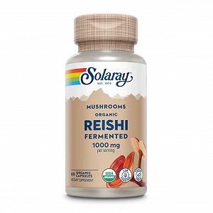 Org Grown Fermented Reishi 1000mg 60 caps - Фото 1