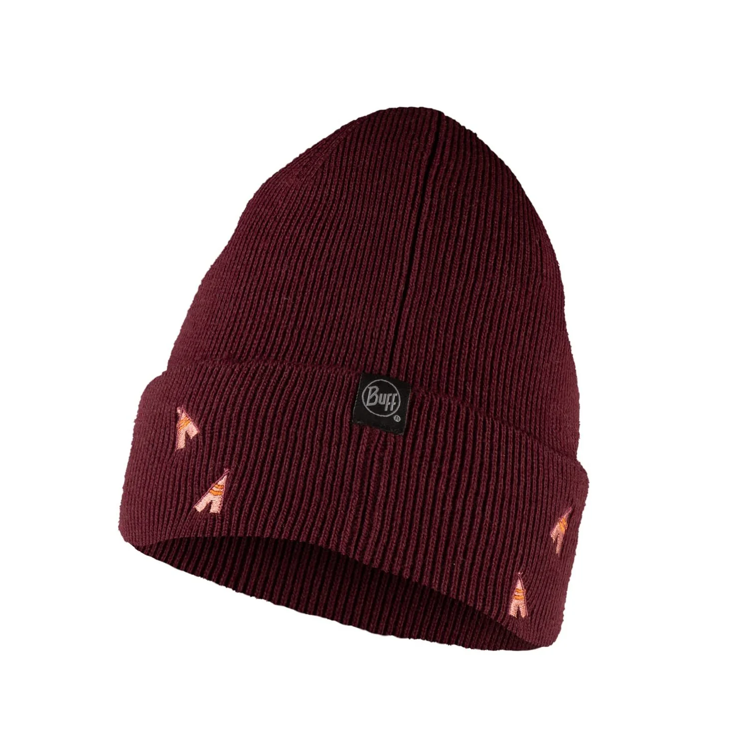 В'язана шапка для дітей Buff OTTY Teepee Maroon, фото №2 В'язана шапка для дітей Buff OTTY Teepee Maroon, фото №2