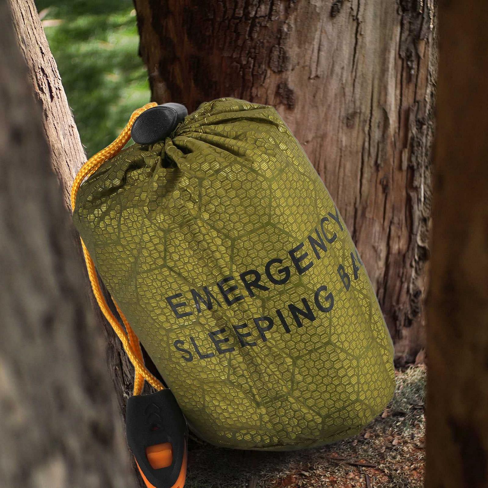 Спальний мішок fumooa Notfall Биівак мішок з свистком Thermodecke, фото №3 Спальний мішок fumooa Notfall Биівак мішок з свистком Thermodecke, фото №3