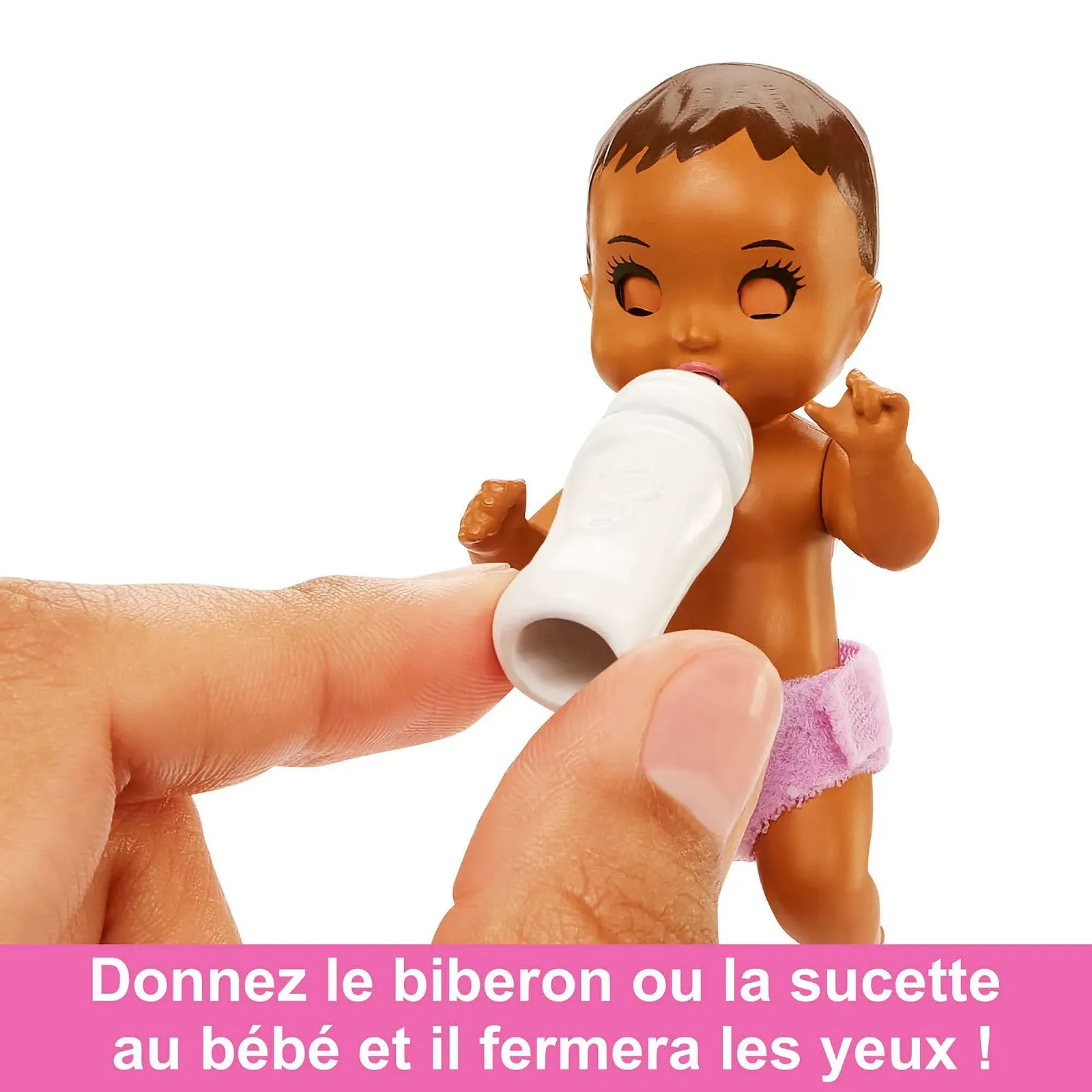 Кукла Barbie Skipper Big Babysitting Adventure Скиппер с черно-синими волосами, ребенок с каштановыми волосами, бутылочка, кроватка, аксессуары, включает 2 куклы, подарок для детей от 3 лет, HJY34, фото №3 Кукла Barbie Skipper Big Babysitting Adventure Скиппер с черно-синими волосами, ребенок с каштановыми волосами, бутылочка, кроватка, аксессуары, включает 2 куклы, подарок для детей от 3 лет, HJY34, фото №3