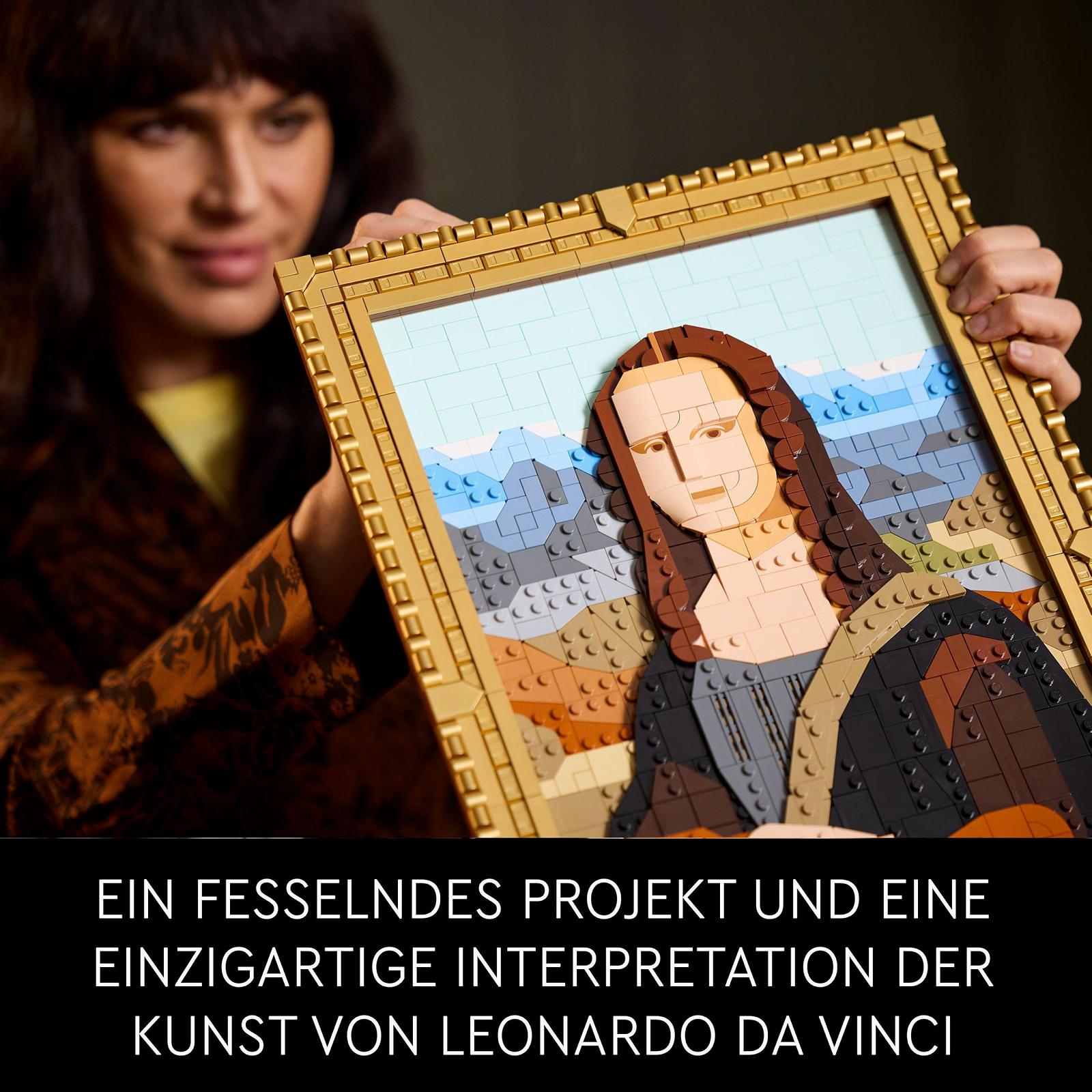 Набір LEGO Art Mona Lisa для дорослих, фото №4